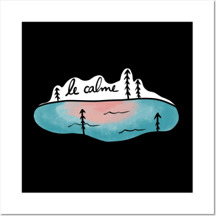 Calm Lake Posters and Art